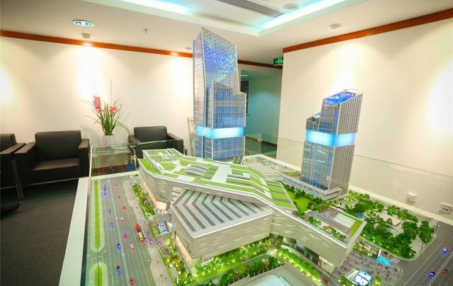 廣場(chǎng)沙盤(pán)模型首次亮相