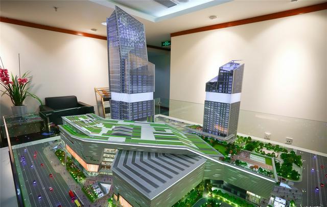 廣場(chǎng)沙盤(pán)模型首次亮相